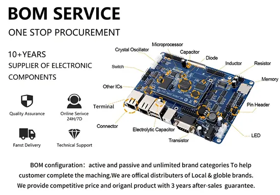 Wholesale Electronics Components Store Integrated Circuit IC Chip Stm32L151c8t6 