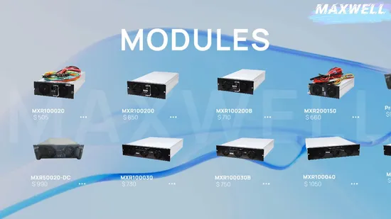 Módulo de potência DC/DC 50kW 1000V 1500V Bi